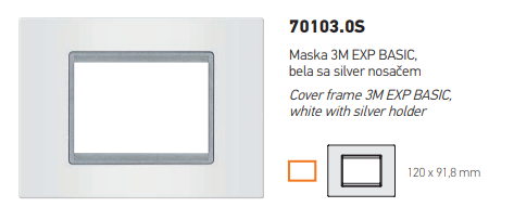 Maska 3M EXP BASIC - 70103.0S