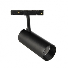 129-005-0030 30W BLACK SVETILJKA TOP 3000K 48VDC ZA  MAGNETNU -MAGNET T2