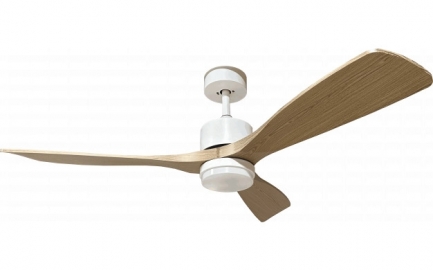 19108 LED PLAFONSKI LUSTER VENTILATOR 18W/3CCT 1440LM 240V BELA-DRVO+DALJINSKI