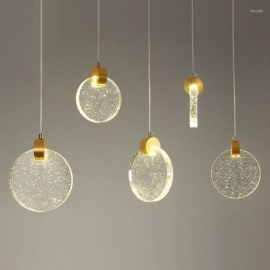 19415 LUSIA VISECI LUSTER LED 50W (5X10W) GOLD OKTAY
