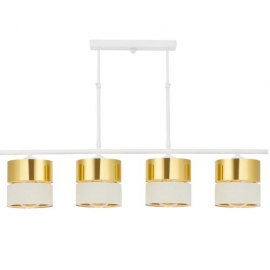 23134 HILTON VISECI LUSTER 4 X E27 60W WHITE OKTAY