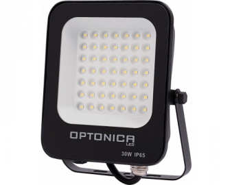 FL 5728-LED REFLEKTOR CRNI 30W 265V IP65  4500K-OPTONICA