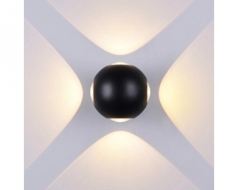 WL 7488-ZIDNA LAMPA BLACK-4 4W IP54 440lm