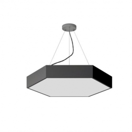 LDP01-14 LED VISILICA ROMBOID CRNI 38W 4000K LAMBARIO