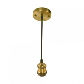021-003-0001 RED COPER E-27 1M PENDANT LAMP-TESLA