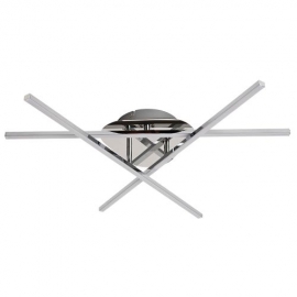 019-058-0024 LED LUSTER 24W CHROME 4000K 240V-TROYA