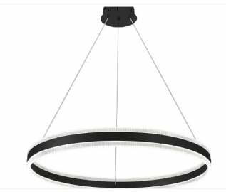 019-084-0106 106W  LED LUSTER CRNI  3CCT 265V -SAMIRA 106 3CCT