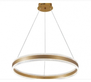 019-084-0106  LED LUSTER ZLATNI  3CCT 265V-SAMIRA 106 3CCT