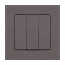 EXEN KAREL 200-151502-213 MOCHA OBICAN PREKIDAC 3X10A